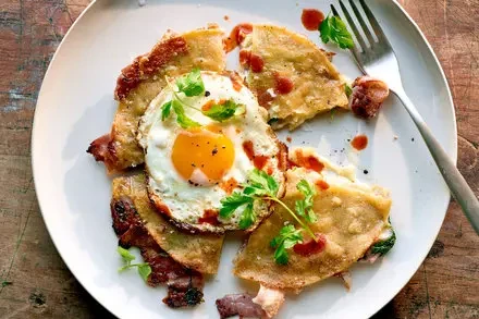 Fried Egg Quesadilla