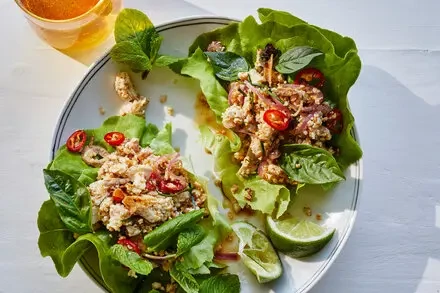 Tofu Laab (Vegan/Larb-Style Tofu Dish)